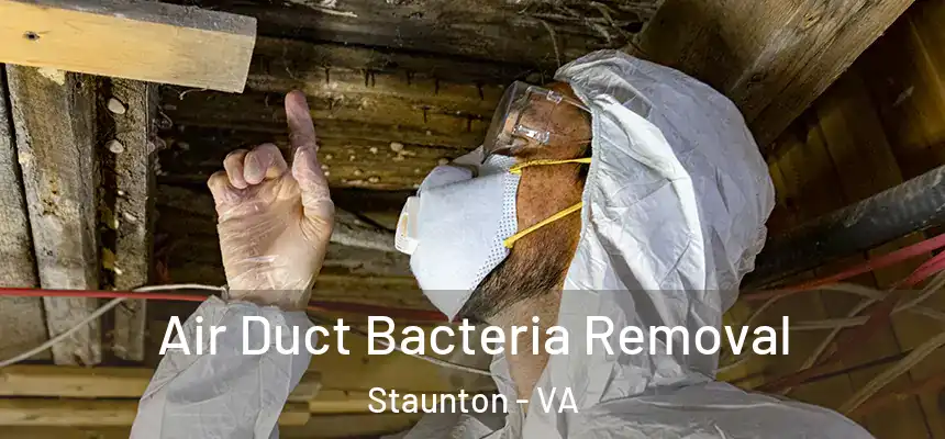 Air Duct Bacteria Removal Staunton - VA